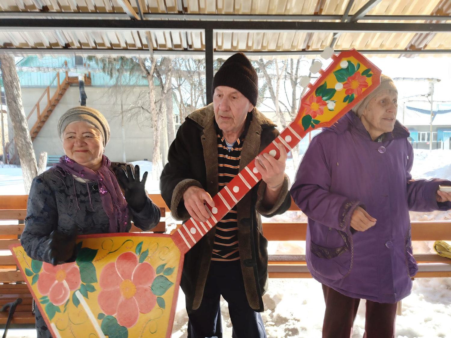 В Геронтологическом центре «Спутник» встречали  один из самых весёлых праздников в году – Масленицу